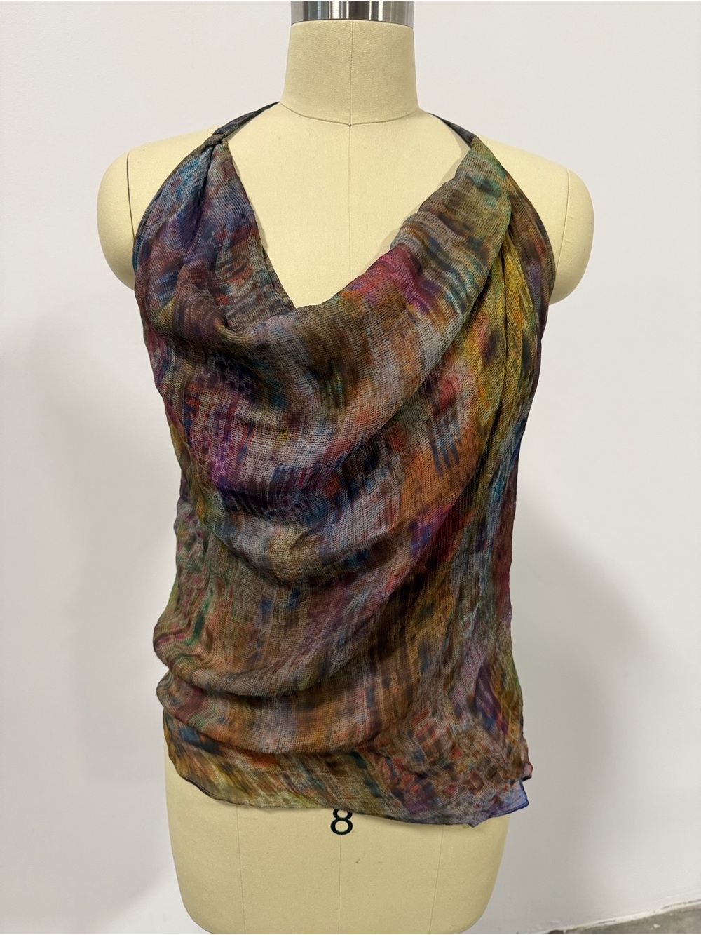 Haute Hippie Multicolor Halter Top